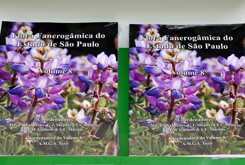Oitavo volume: leguminosas em destaque Imagem da capa do oitavo volume da coleção