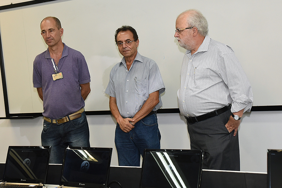 Inauguração do laboratório no Ciclo Básico 2 Inauguração do laboratório no Ciclo Básico 2