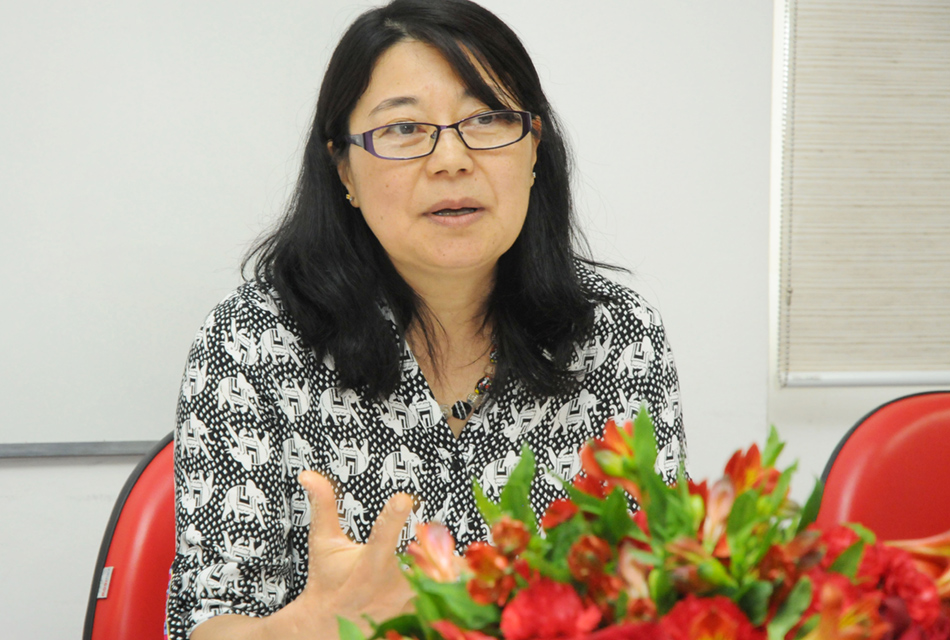Celia Futemma, professora do Nepam Celia Futemma, professora do Nepam
