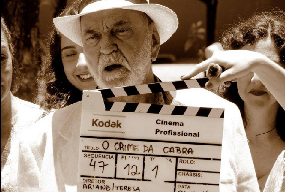 Filme terá estreia nacional Claquete em primeiro plano com Lima Duarte no segundo plano