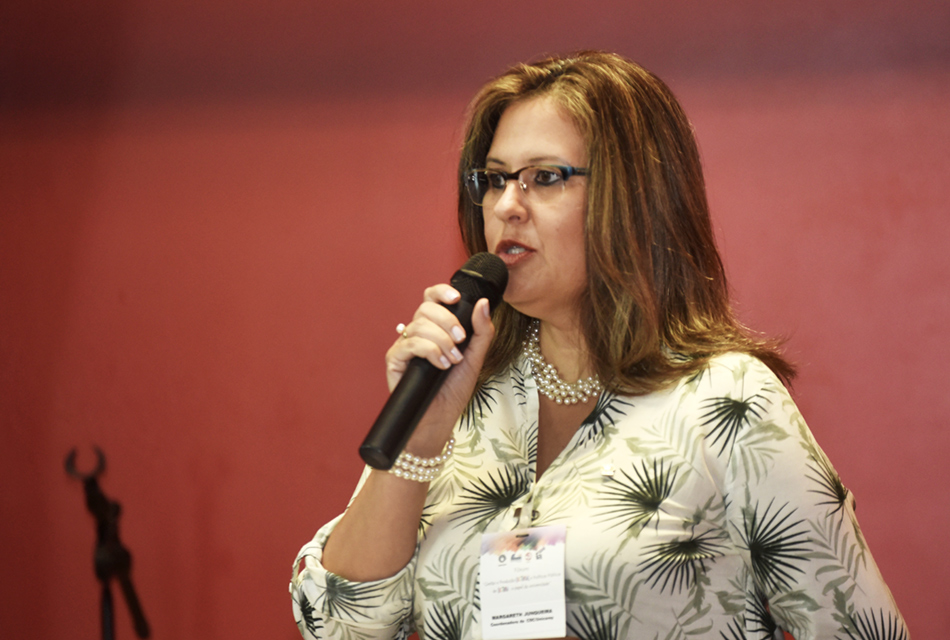 Margareth Junqueira, coordenadora da CDC