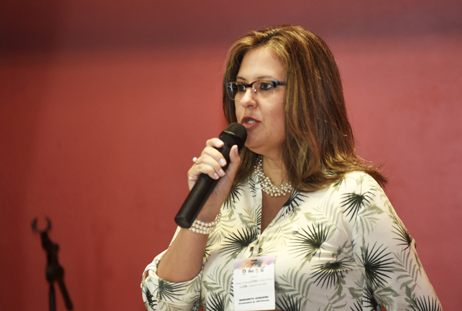 Margareth Junqueira, coordenadora da CDC Margareth Junqueira, coordenadora da CDC