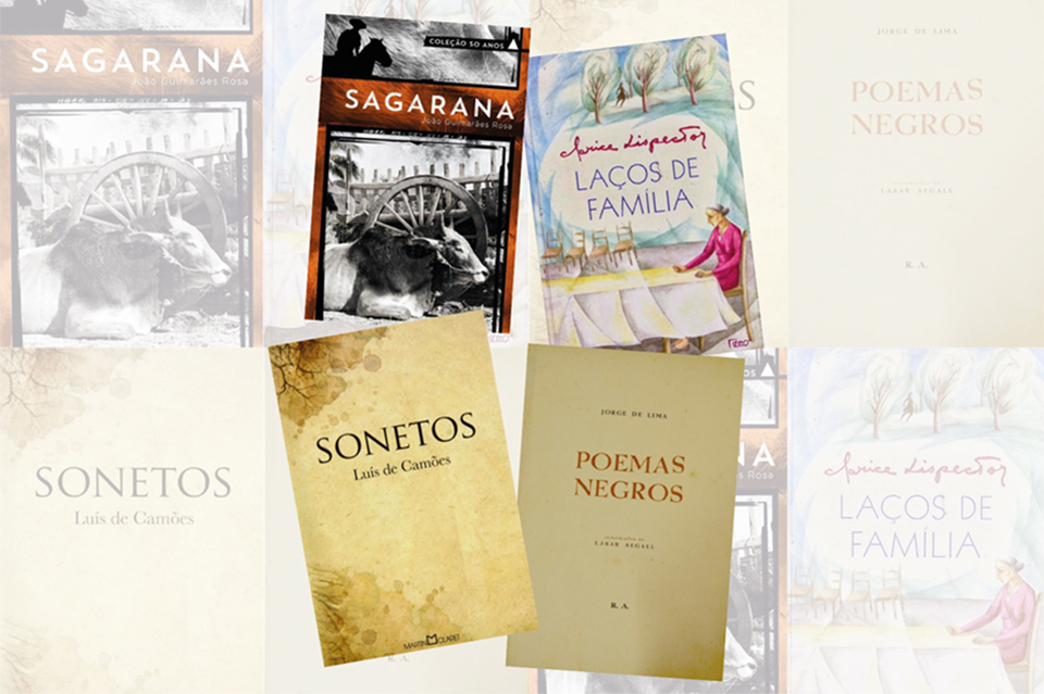 Montagem de livros para o vestibular 2019 Montagem de livros para o vestibular 2019