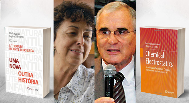 Marisa, Galembeck e os livros publicados Marisa, Galembeck e os livros publicados