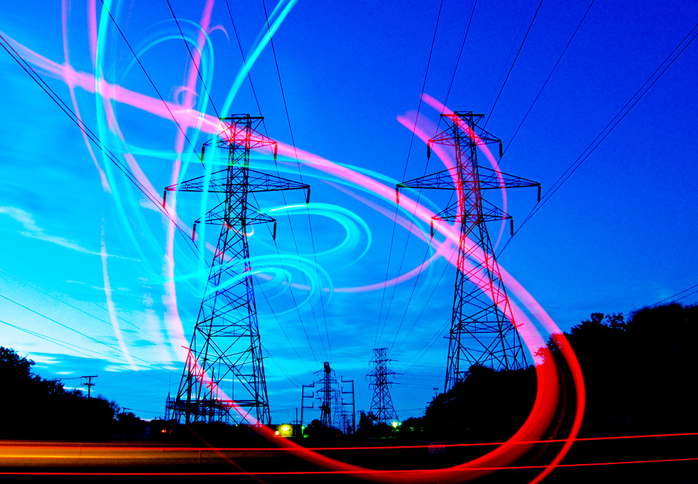 Transmissão de energia de alta tensão Transmissão de energia de alta tensão