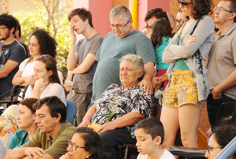 Familiares de Maria Érbia (mãe sentada em primeiro plano)