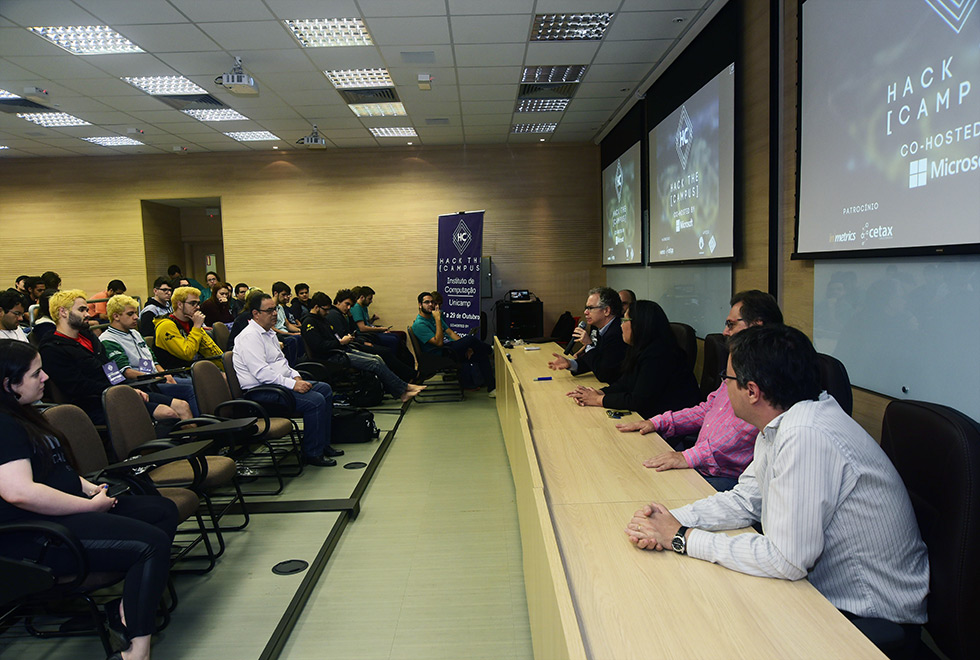 Abertura do Hack the Campus no IC