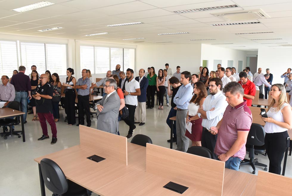 Novo espaço destinado à incubação de empresas Novo espaço destinado à incubação de empresas