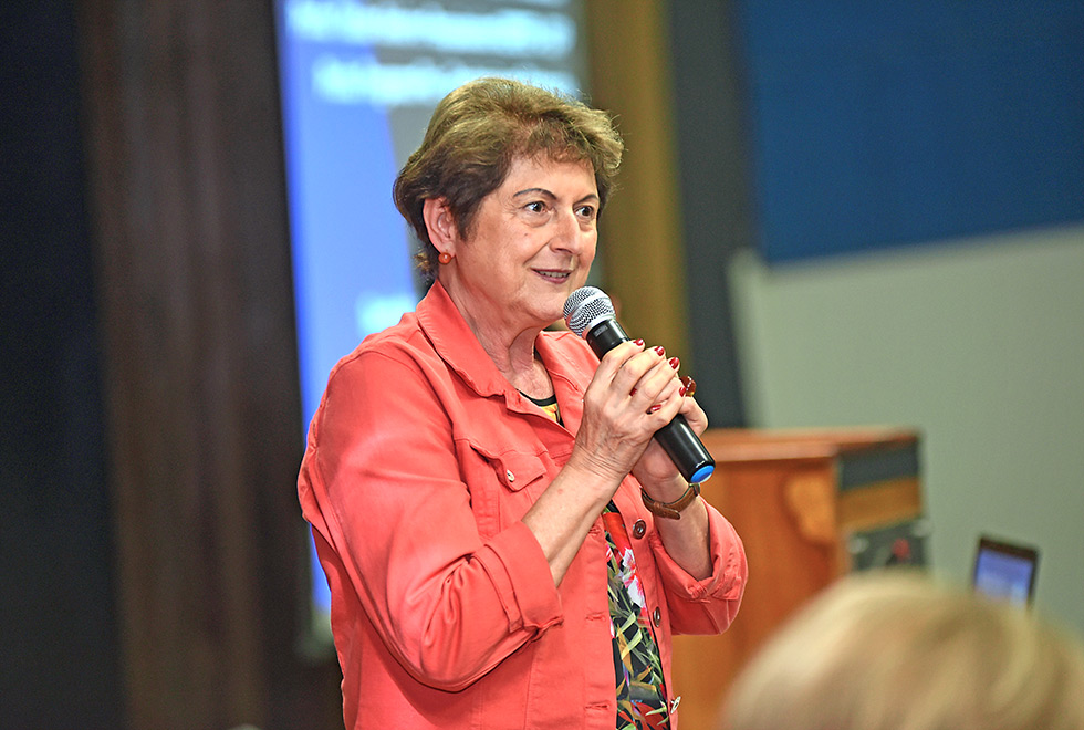 Selma Garrido Pimenta, professora da Faculdade de Educação (FE) e ex-pró-reitora de Graduação da USP mulher fala