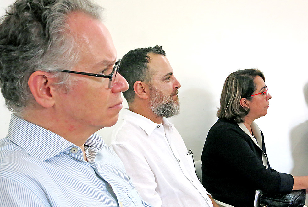 O reitor Marcelo Knobel no CIS Guanabara O reitor Marcelo Knobel no CIS Guanabara