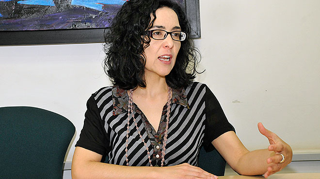 A professora Néri de Barros Almeida | Foto: Antoninho Perri