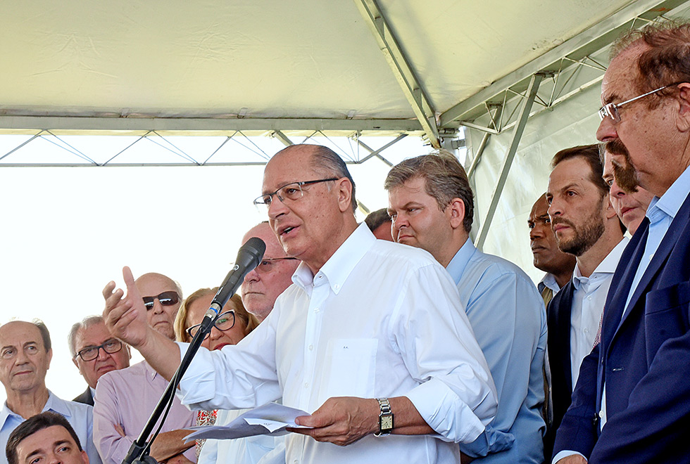Geraldo Alckmin inaugura Hospital Regional "Dra. Zilda Arns" 