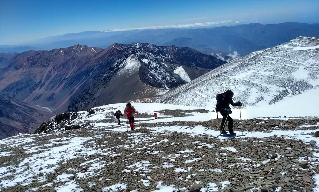 Monte El Plata: 6.000 metros de altitude