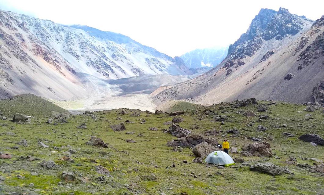 Monte El Plata: 6.000 metros de altitude