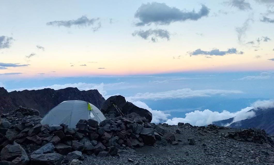 Monte El Plata: 6.000 metros de altitude