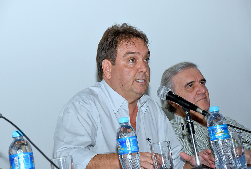 Fernando Sarti, coordenador dos trabalhos Fernando Sarti, coordenador dos trabalhos