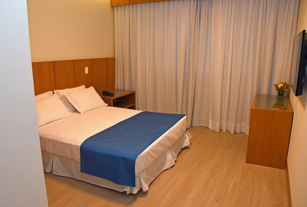 Um dos novos apartamentos disponíveis aos visitantes da Unicamp