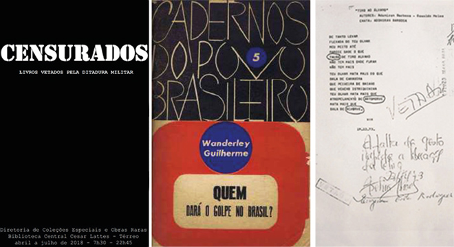 Livros vetados no período 1964-1985 estão em exposição Livros vetados no período 1964-1985 estão em exposição