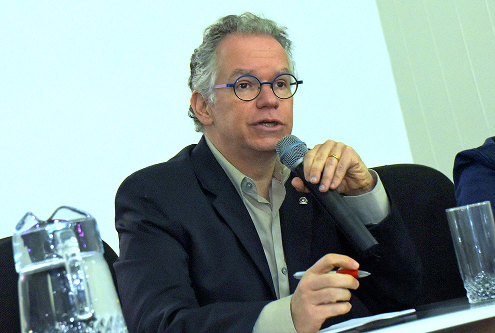 Reitor Marcelo Knobel