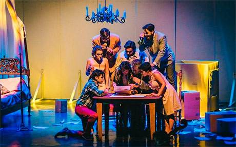 Elenco na montagem de 2018 da ópera Gianni Schicchi, em Indaiatuba (Foto: Rafael Ré) Elenco na montagem de 2018 da ópera Gianni Schicchi, em Indaiatuba (Foto: Rafael Ré)