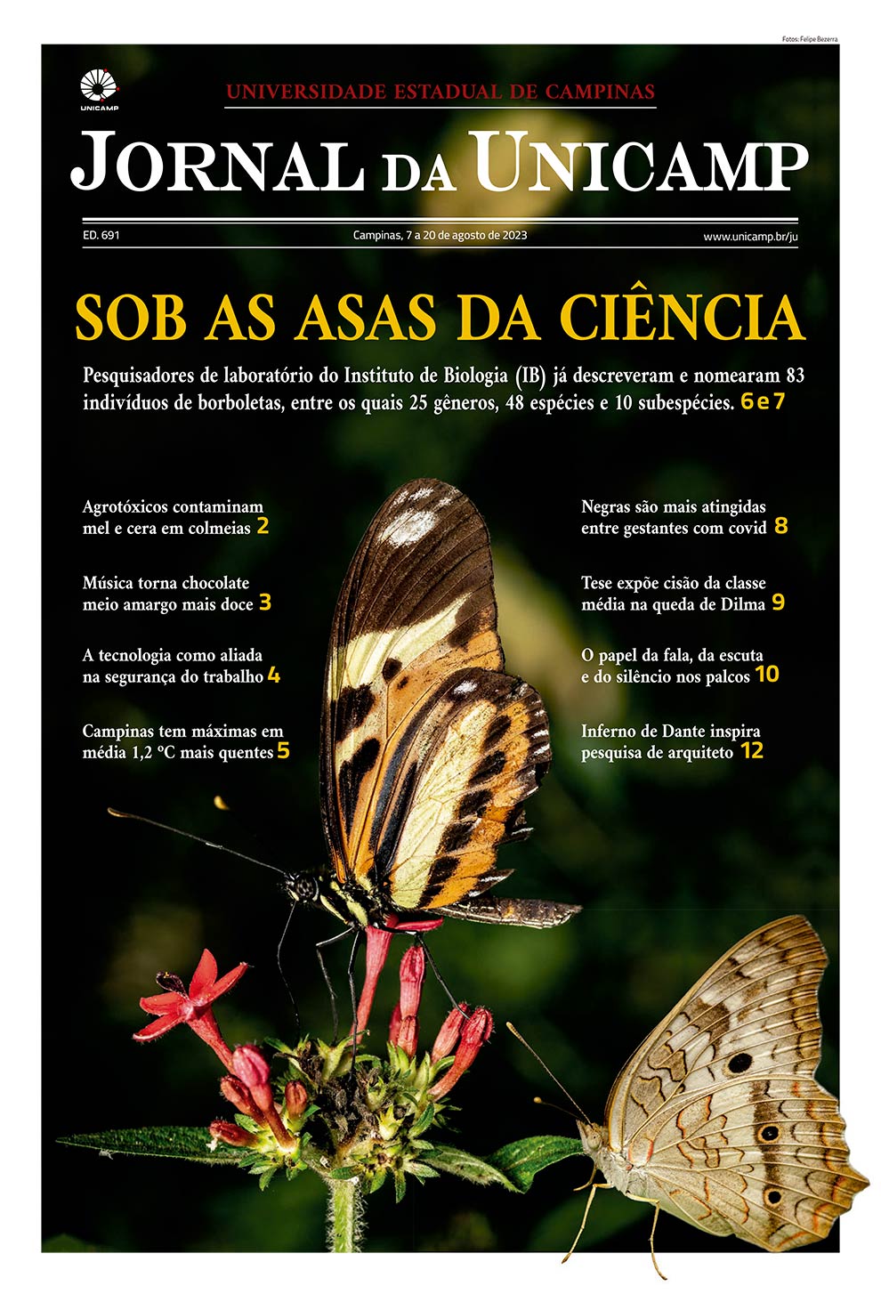 capa de edição 691 - Sob as asas da ciência 