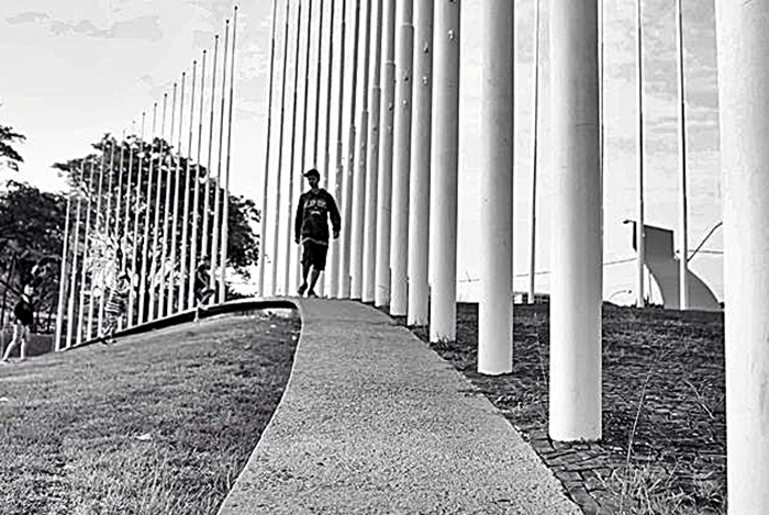 Outra imagem que integra a exposição; a autora é Rosane Rocha, enfermeira do Cecom