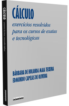 capa do livro "calculo - exercicios resolvidos para os cursos de extas e tcnologicas"