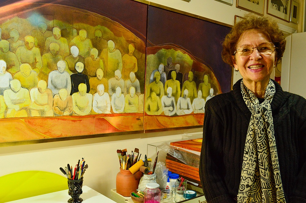 Artista plástica Fúlvia Gonçalves