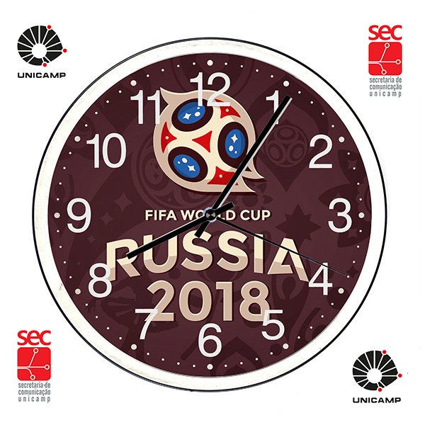 Relógio Expediente Unicamp Copa do Mundo