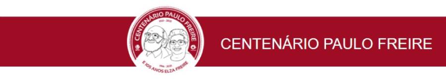 Logo Centenário Paulo Freire FE