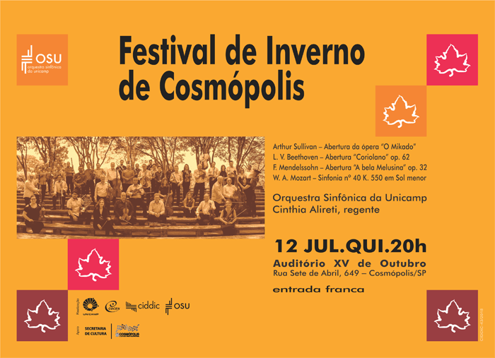 OSU no Festival de Inverno de Cosmópolis