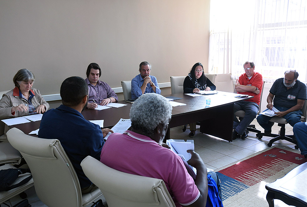 Reunião de negociação da pauta específica do STU