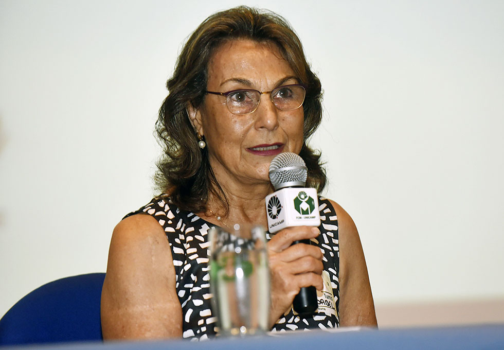 A diretora da FEnf, Maria Isabel