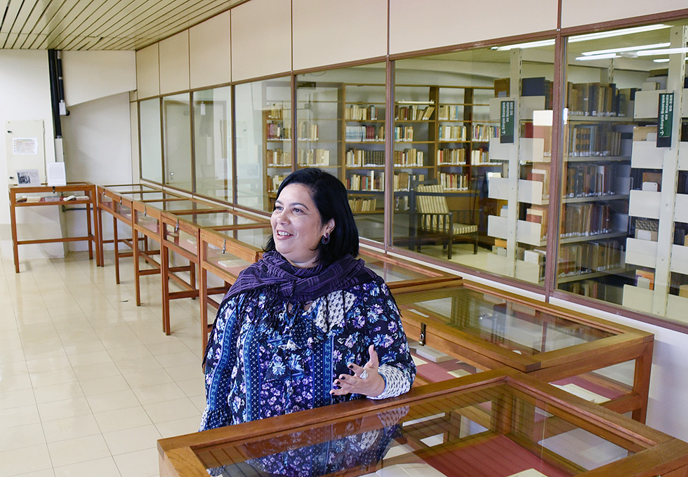 Maria Helena Signorelli, diretora de Coleções Especiais