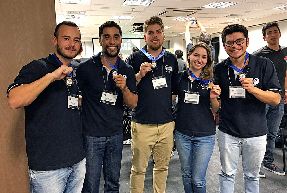 Estudantes de pós-graduação alcançaram terceira colocação