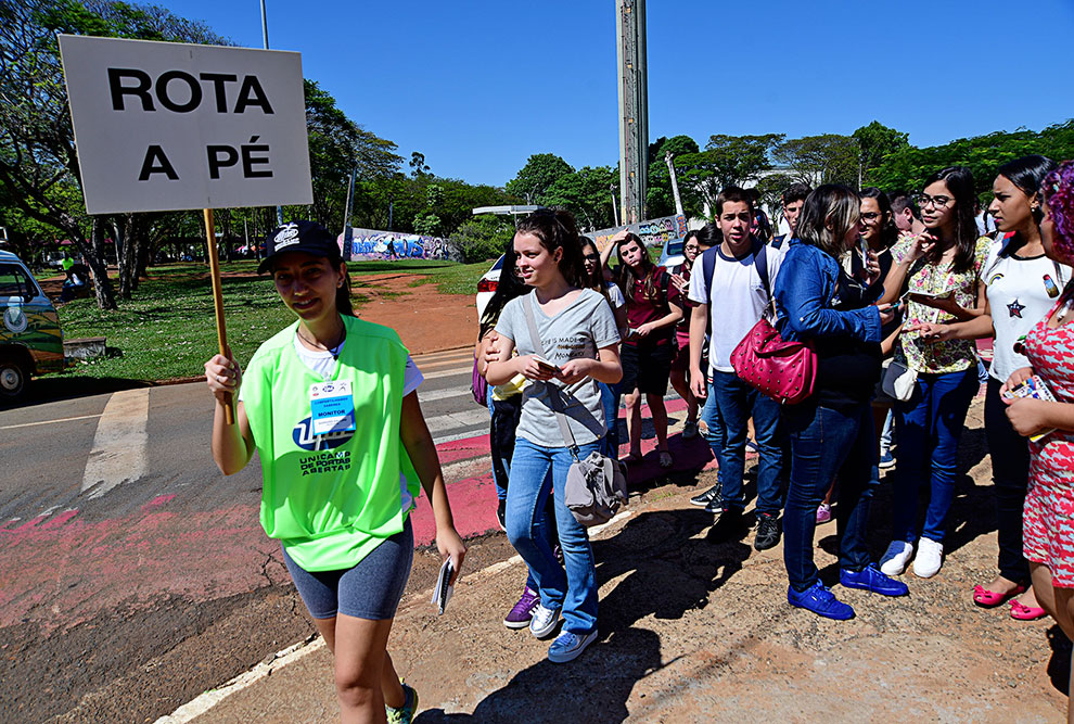 Recepção aos participantes da UPA 2016