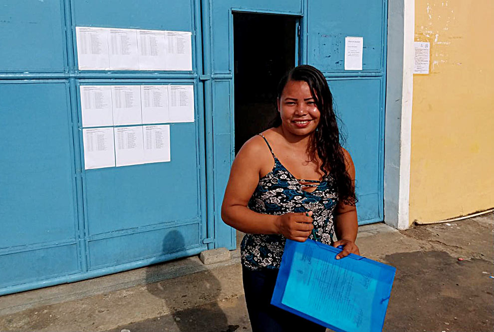 Leonidia Gomes de Campos está entre os candidatos que prestaram o primeiro vestibular indígena da Unicamp