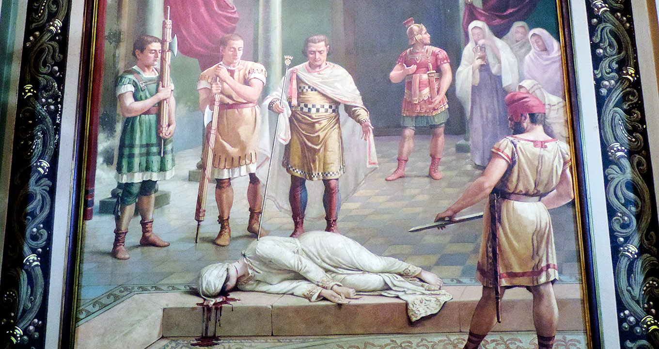 O Martírio de Pedro Corrêa e João de Souza (1912), de Benedito Calixto O Martírio de Pedro Corrêa e João de Souza (1912), de Benedito Calixto
