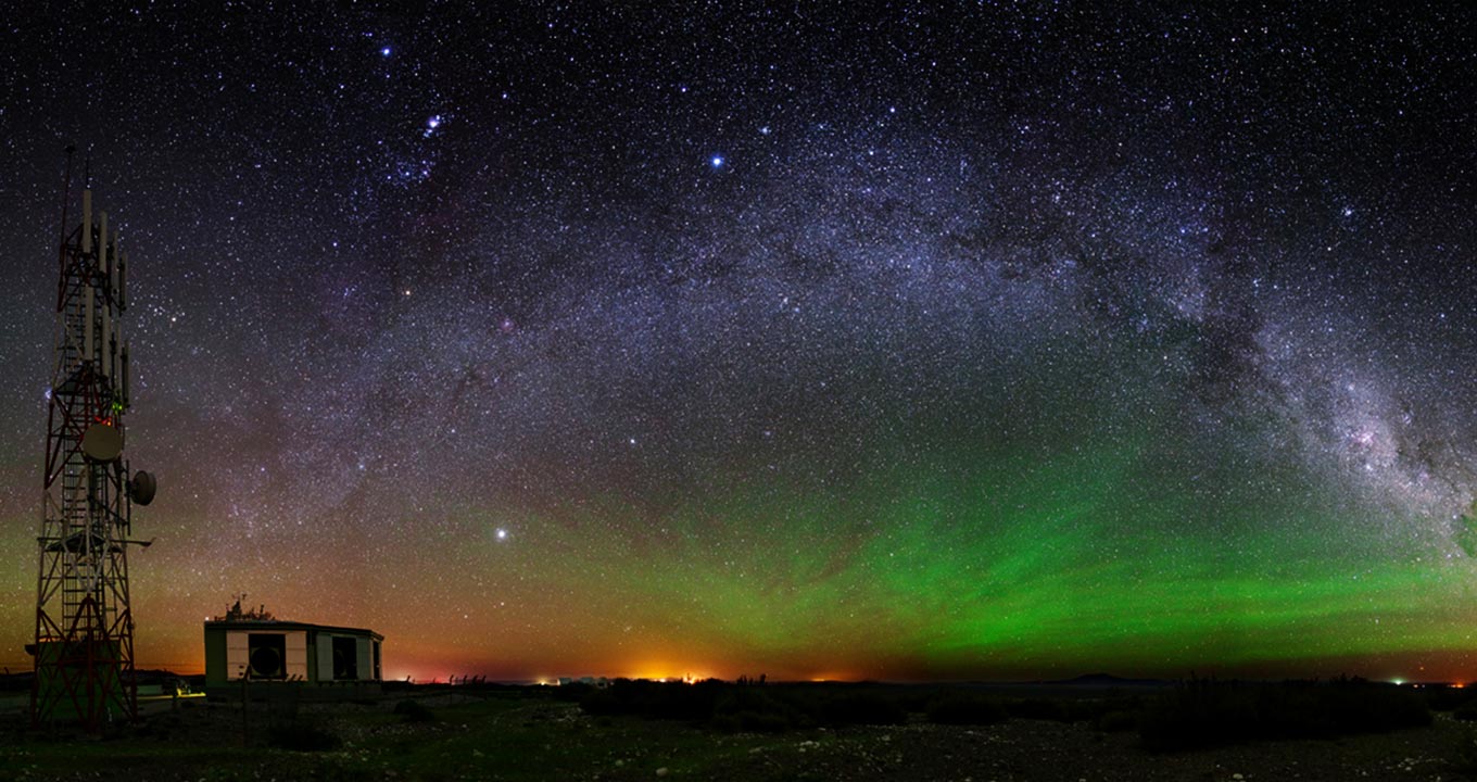 Vista parcial do Observatório Pierre Auger, localizado na província de Mendoza, na Argentina |  Foto: Pierre Auger Observatory