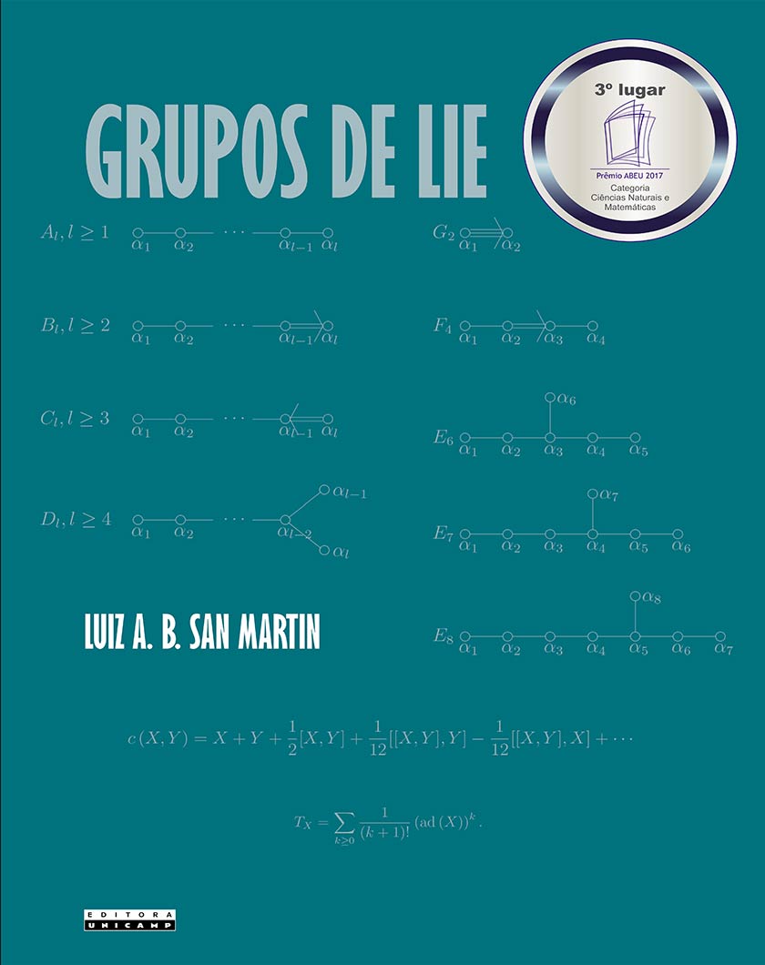 Livros de Luiz A. B. San Martin são referência no estuda da matemática
