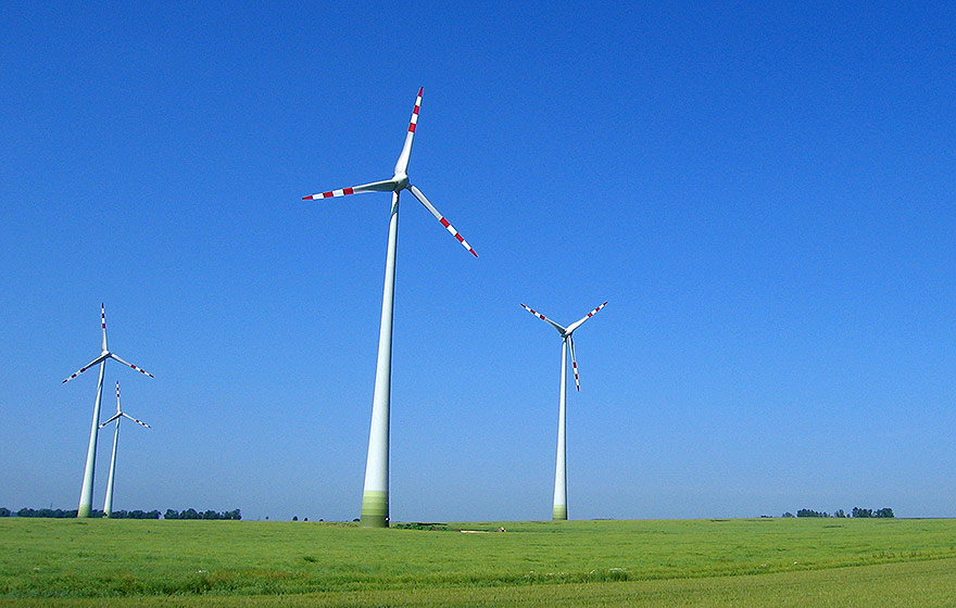 A energia eólica é uma das alternativas para a redução de emissões de gases de efeito estufa | Reprodução | Wikipedia A energia eólica é uma das alternativas para a redução de emissões de gases de efeito estufa | Reprodução | Wikipedia
