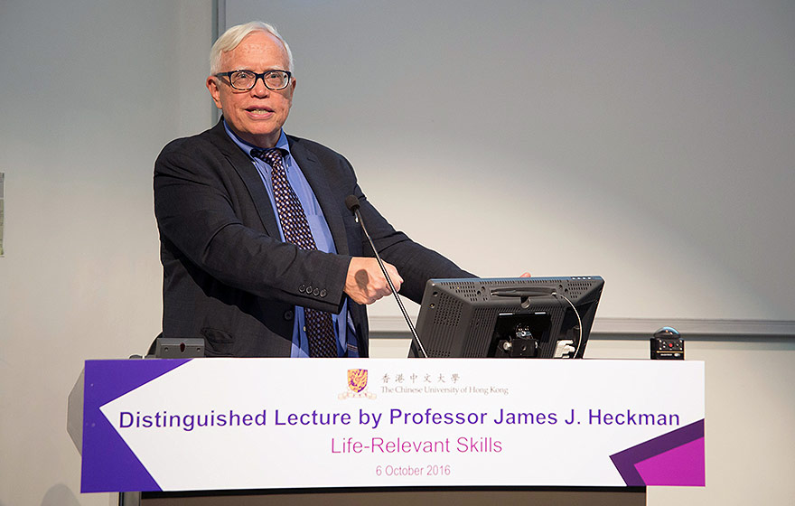 James Joseph Heckman, Nobel de Economia em 2000 | Foto: Reprodução | CUHK Communications James Joseph Heckman, Nobel de Economia em 2000 | Foto: Reprodução | CUHK Communications