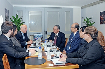 Representantes da ONU em visita à Unicamp Representantes da ONU em visita à Unicamp