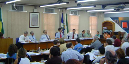 Reunião do Consu em que foram aprovados o Planes e a Avaliação Institucional da Unicamp, no último dia 30