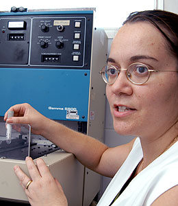 A médica Inês Maria Pardo: "Quanto maior a quantidade de cigarros, menor é a concentração da proteína no sangue" (Foto: Antoninho Perri)