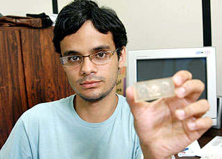 O cientista da computação Juliano Nunes Costa: produto com fabricação simplificada e maior durabilidade (Foto: Antoninho Perri)