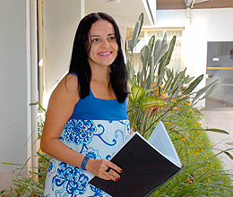 A antropóloga Adriana de Oliveira Alcântara, autora da tese (Foto: Antoninho Perri)