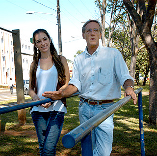 Silene Barbosa Montoro e o professor Roberto Teixeira Mendes: proposta inédita de acompanhamento (Foto: Antoninho Perri)