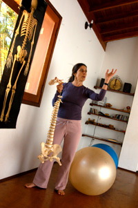 A coreógrafa e doutoranda Jussara Miller: sem movimentos mecanizados (Foto: Antoninho Perri)