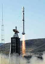 Lançamento do CBERS-2 em outubro de 2003: satélite continua em funcionamento